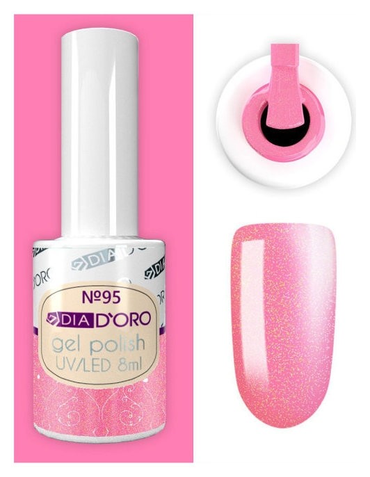 Тон 095 Розово-медный с перламутром Dia D’oro