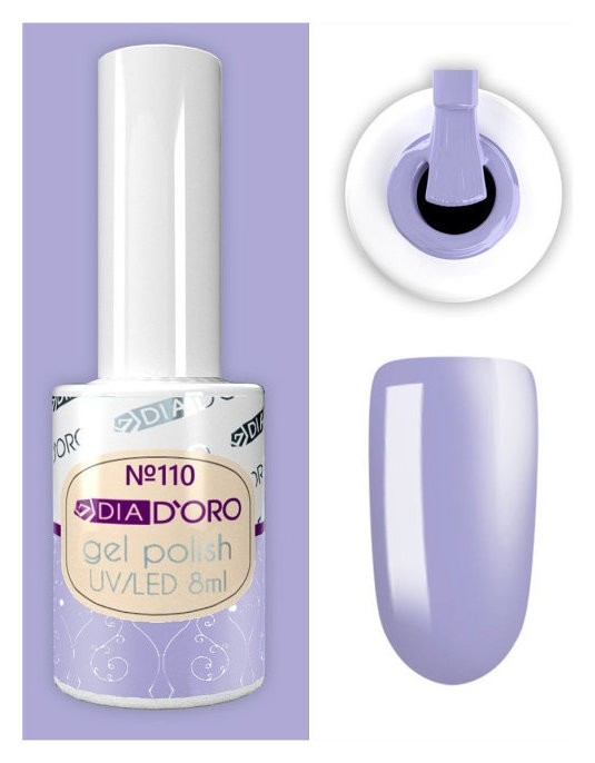 Тон 110 Бледный серо-сиреневый  Dia D’oro
