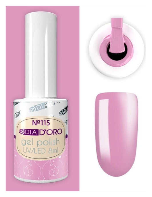 Тон 115 Нежно-розовый  Dia D’oro