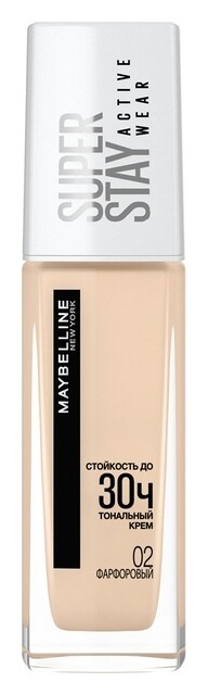Тон 02 Фарфоровый  Maybelline New York