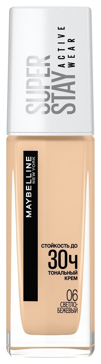 Тон 06 Светло-бежевый  Maybelline New York