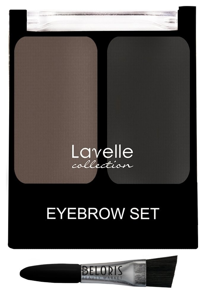 Тени для бровей набор двухцветный Eyebrow Set Lavelle