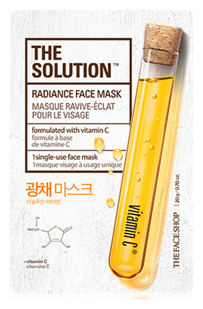 Radiace face mask Vitamine C  The face shop