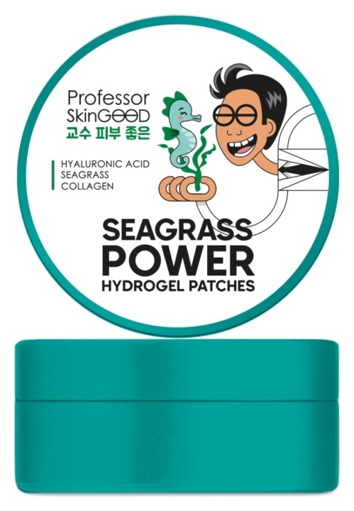 Патчи для глаз гидрогелевые с водорослями Seagrass Power Hydrogel Patches Professor SkinGOOD