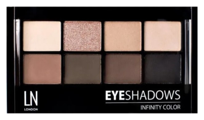 Набор теней для век Infinity Color  LN Professional