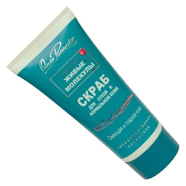 Скраб для сухой и нормальной кожи  Ольга Ромашко