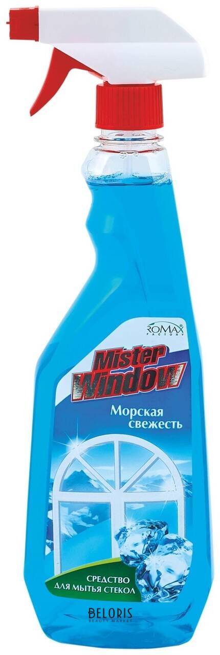 Средство для мытья окон свежесть морская Misterwindow ROMAX
