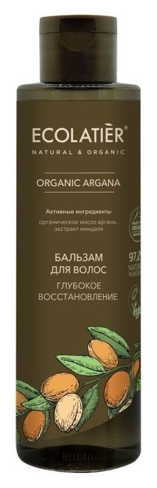 Бальзам для волос Глубокое восстановление Ecolatier Organic Argana