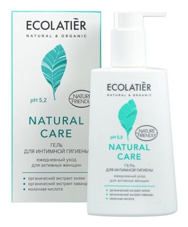 Гель для интимной гигиены Ежедневный уход Natural Care  Ecolatier