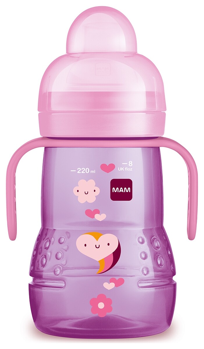 Розовый Сердечки  MAM