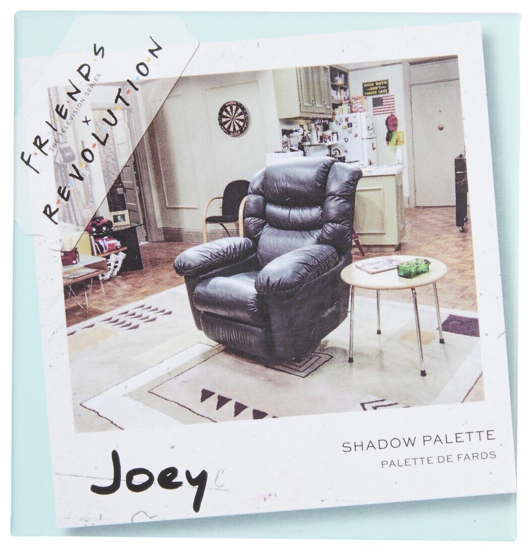 Палетка теней для век X Friends Joey Eyeshadow Palette Makeup Revolution