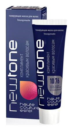 Тон 10/76 Светлый блондин коричнево-фиолетовый  Estel Professional