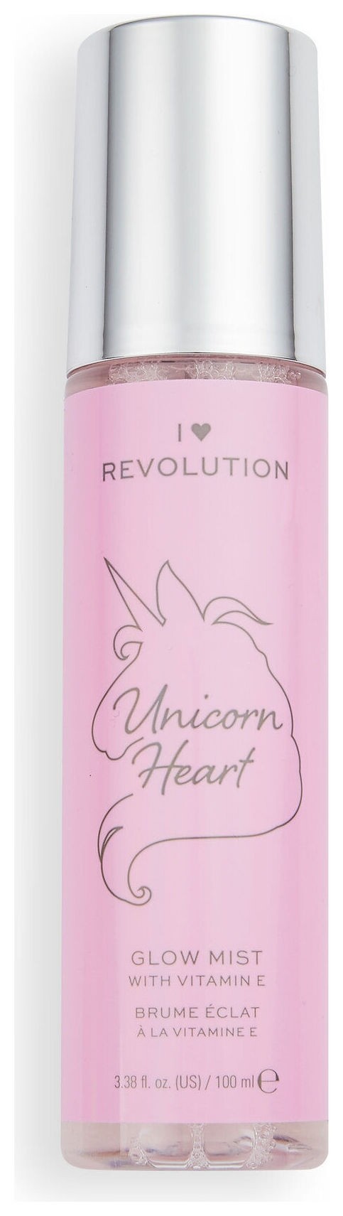 Спрей для лица Unicorn Heart Glow Mist Setting Spray  I Heart Revolution