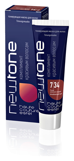 Тон 7/34 Русый золотисто-медный  Estel Professional