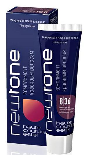 Тон 8/36 Светло-русый золотисто-фиолетовый  Estel Professional