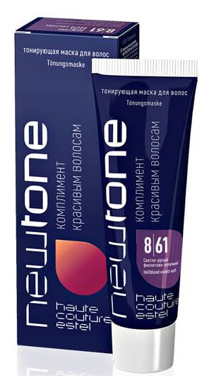 Тон 8/61 Светло-русый фиолетово-пепельный  Estel Professional