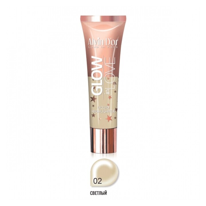 Тон 02 Светлый  Alvin D’or