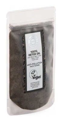 Черный скраб для лица BIO Detox Oil   Planeta Organica