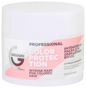 Интенсивная маска для окрашенных волос Professional Greenini