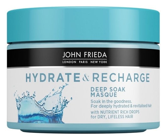 Интенсивно увлажняющая маска для сухих волос Hydrate & Recharge John Frieda