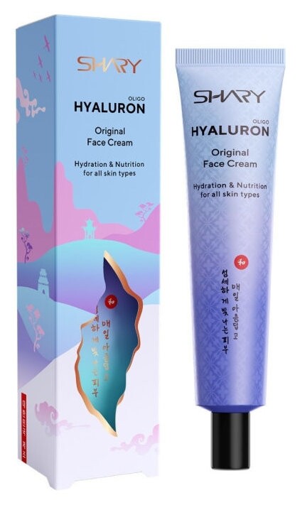 Крем для лица с гиалуроновой кислотой  Shary
