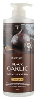 Интенсивный шампунь от выпадения волос с экстрактом чёрного чеснока Black Garlic Intensive Energy Shampoo DEOPROCE