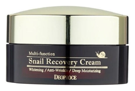 Крем для лица с муцином улитки и эффектом восстановления  DEOPROCE