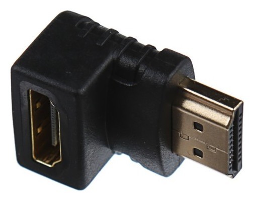 

Переходник Luazon, Hdmi (M) - Hdmi(f), угловой