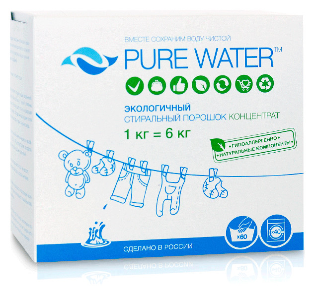 Стиральный порошок Pure Water MI&KO Pure Water