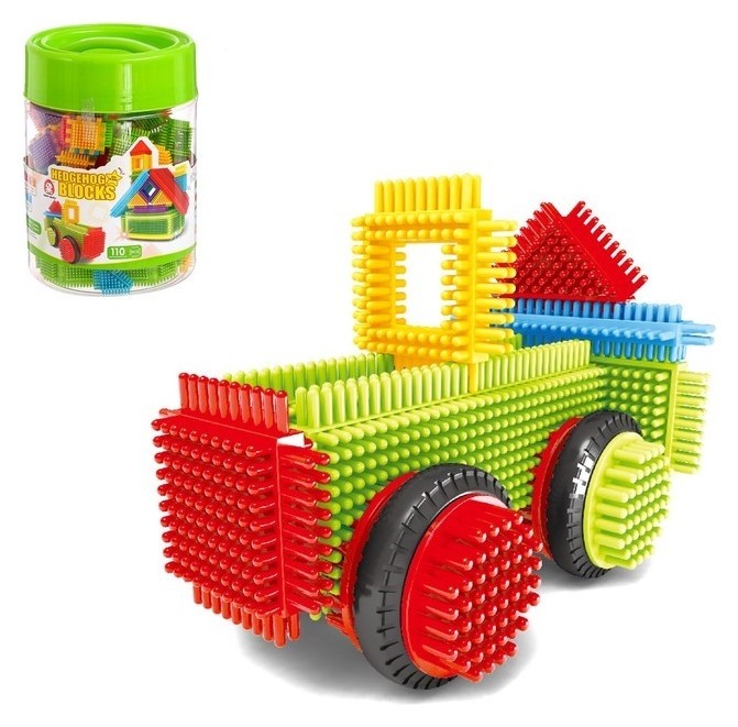 

Конструктор игольчатый Mini Bristles, 110 деталей