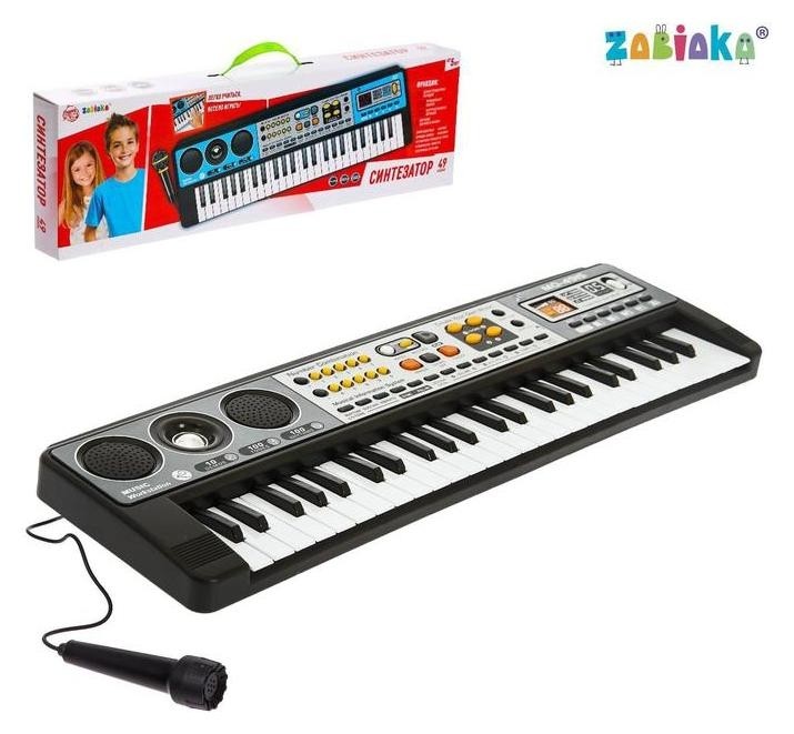 

Синтезатор «Музыкальный взрыв», 49 клавиш, работает от батареек