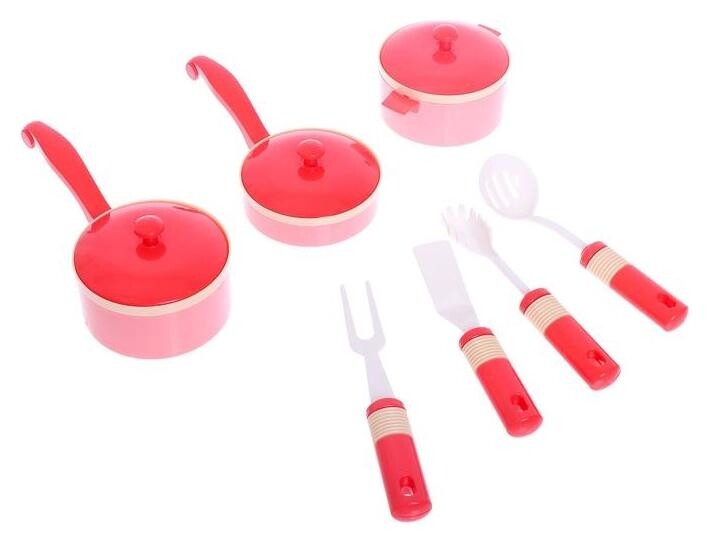 Набор посуды «Маленький повар», в пакете  