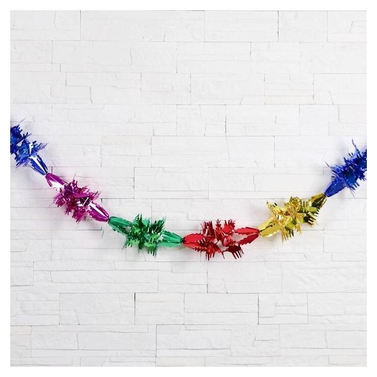 Гирлянда-растяжка "Резная снежинка" Зимнее волшебство