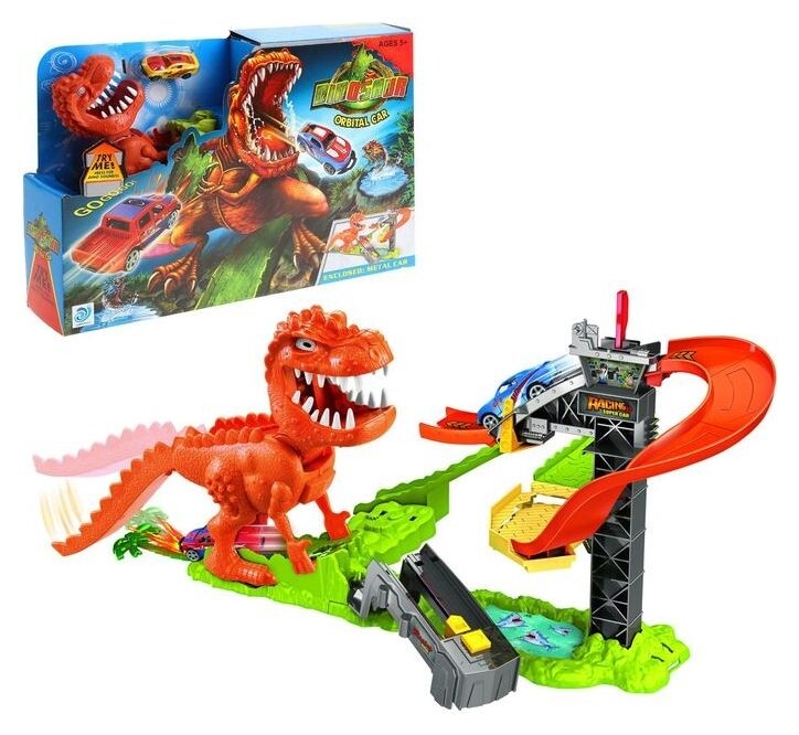 Автотрек «Динопарк», с запуском  