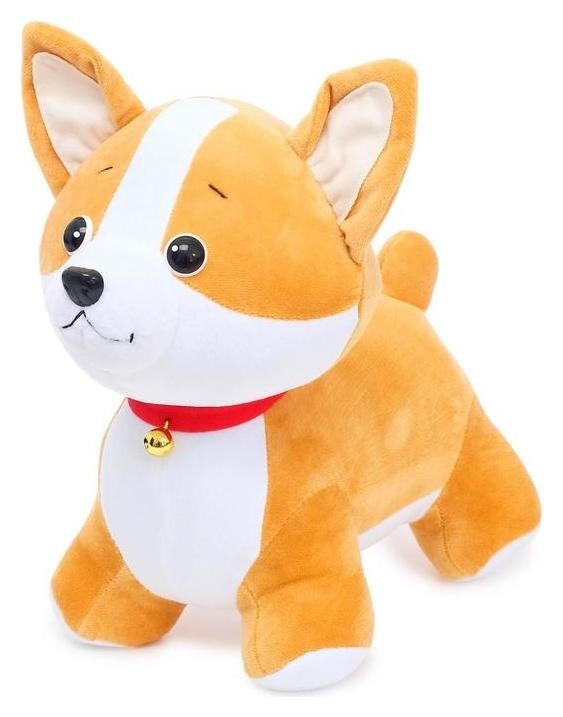 Мягкая игрушка Собачка корги рокс, 30 см Princess love