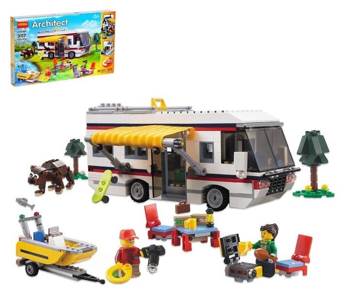 

Конструктор «Кемпинг», 3 варианта сборки, 792 детали