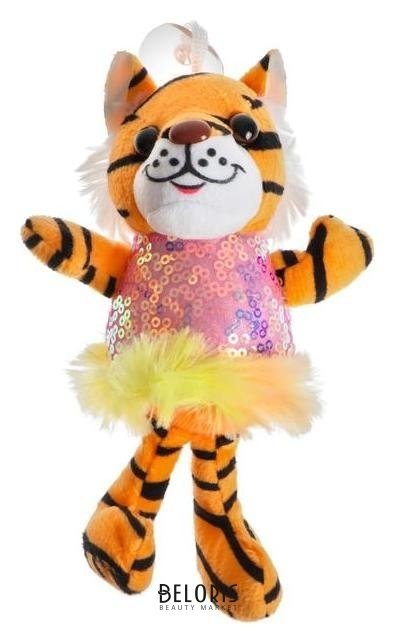 Мягкая игрушка Тигрица в платье, на присоске NNB
