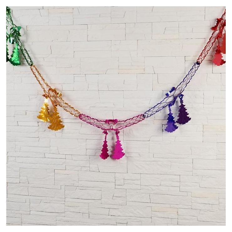 Растяжка "Ёлочка со звездой" 200 см  Зимнее волшебство