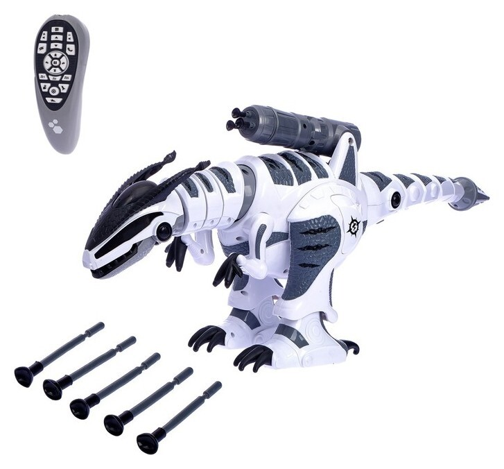 Робот интерактивный, радиоуправляемый «Тирекс», световые и звуковые эффекты, работает от аккумулятора  Zhorya