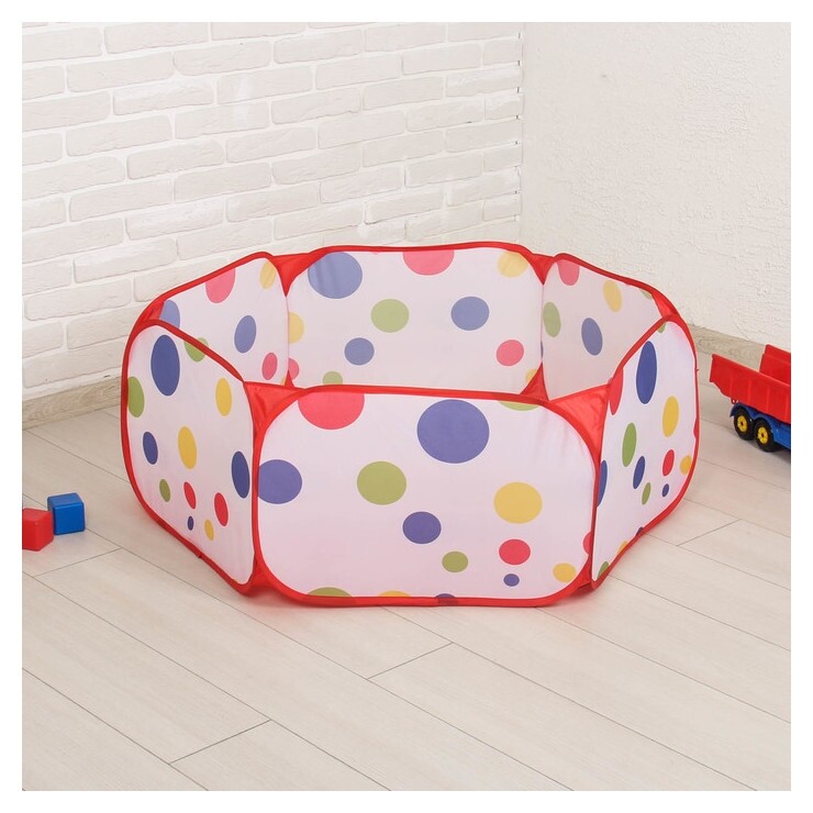 Сухой бассейн для шариков "Шарики", размер: 100/110, H=40 см  