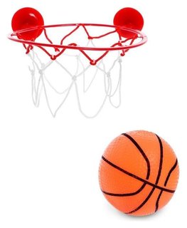 Баскетбол «Бросок», крепится на присоски 