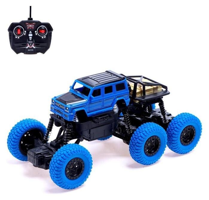 Джип радиоуправляемый «Монстр 6x6», работает от аккумулятора  