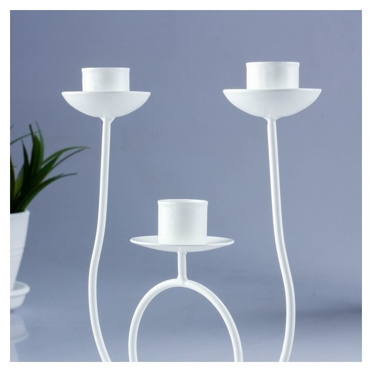 Подсвечник Трио  Омский свечной завод