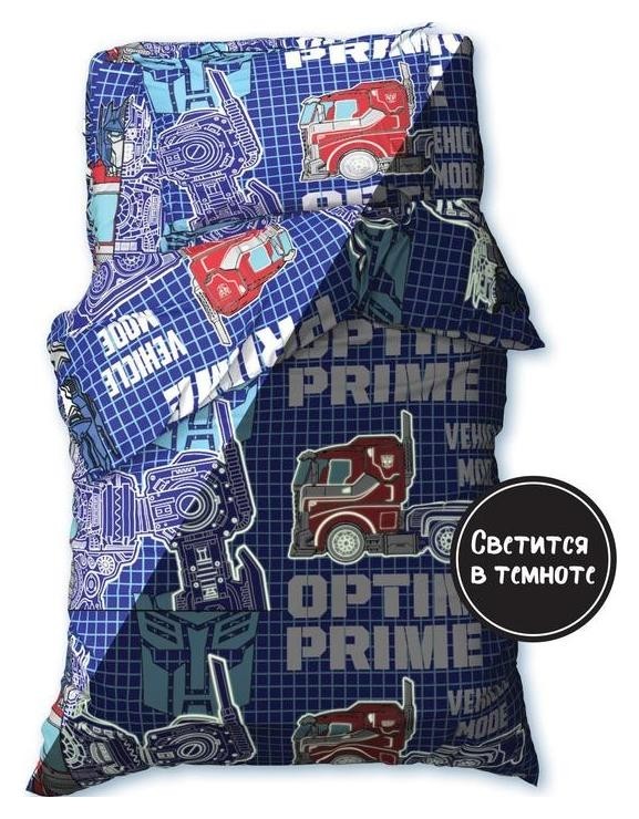 

Постельное белье 1,5 сп Neon Series "Optimus Prime" Transformers 143*215 см, 150*214 см, 50*70 см -1 шт, Сиреневый
