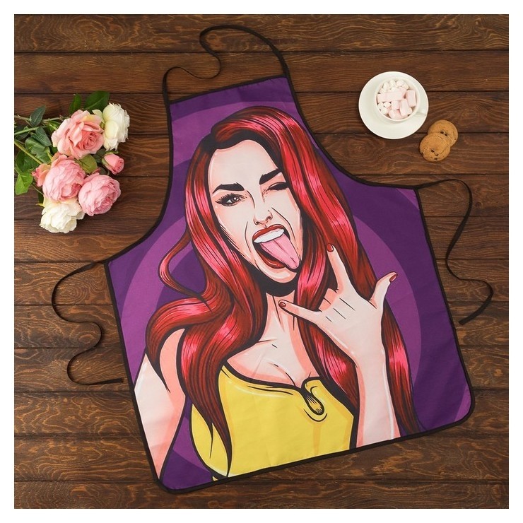 

Фартук этель Love Life "Дерзкая" 70х80см, 100%пэ