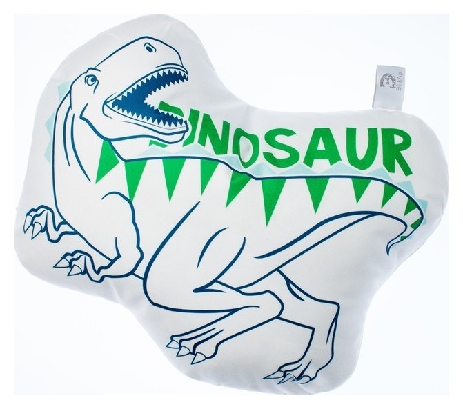 

Подушка декоративная "Этель" Dinosaur 49х49 см, велюр