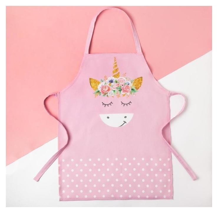 

Набор фартук и шапка повара этель Cute Unicorn 46*60 см,рогожка,пл.160 г/м²,100% хлопок