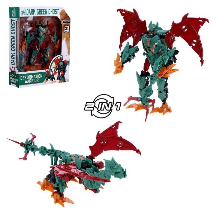 

Робот «Монстр», трансформируется, цвет зелёный