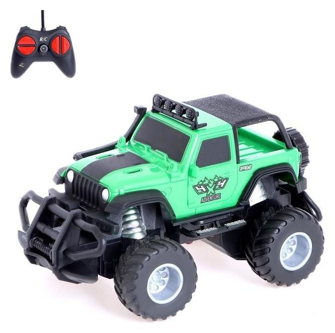 

Джип радиоуправляемый Raptor, 1:43, работает от батареек