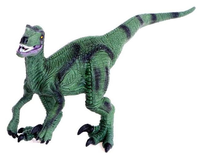 Фигурка динозавра «Раптор», длина 26 см, мягкая